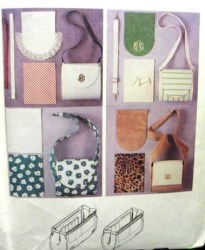 3567 3568 EZ PURSES,HANDBAGS, ORGANIZERS PURSENAL 2 PATTERNS